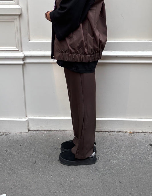 Pantalon Elyah Marron